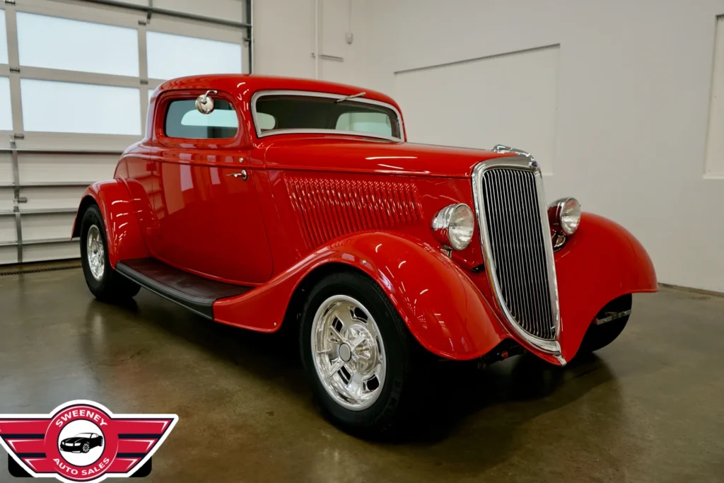 1934 Ford Deluxe 3 Window Coupe